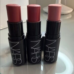 NARS Multi-Use Cream Sticks - Deep Red, Rich Red, Soft Pink